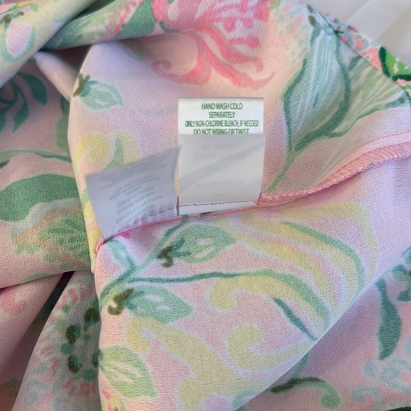 Lilly Pulitzer Kylo Strapless Skirted Romper Multi Via Amore Spritzer NWT - Picture 12 of 15